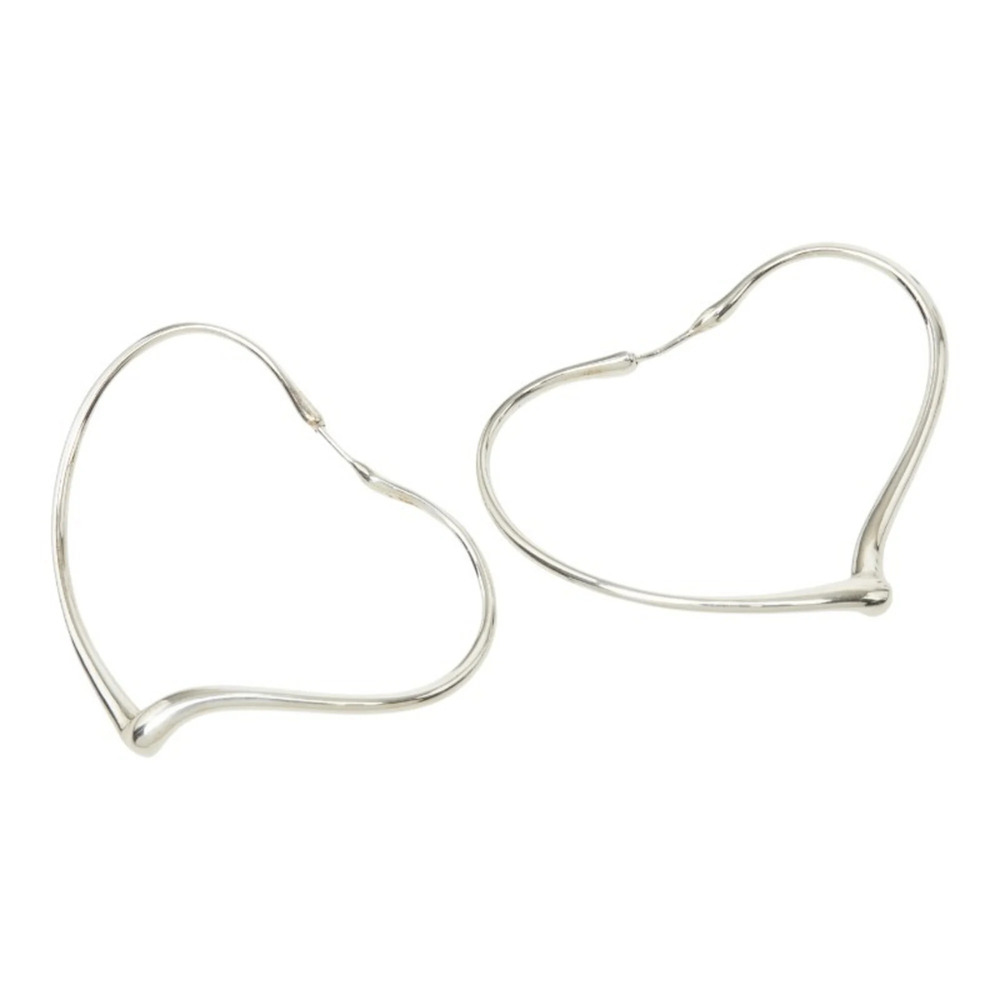 TIFFANY & CO. Silver Heart Earrings